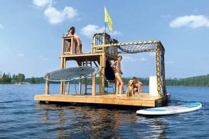 Fun Lake Raft with Slide: Your Water Park! | Your Ultimate Guide to Rafting Adventures, Gear & River Trips